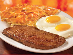Breakfast on Huddle House Menu